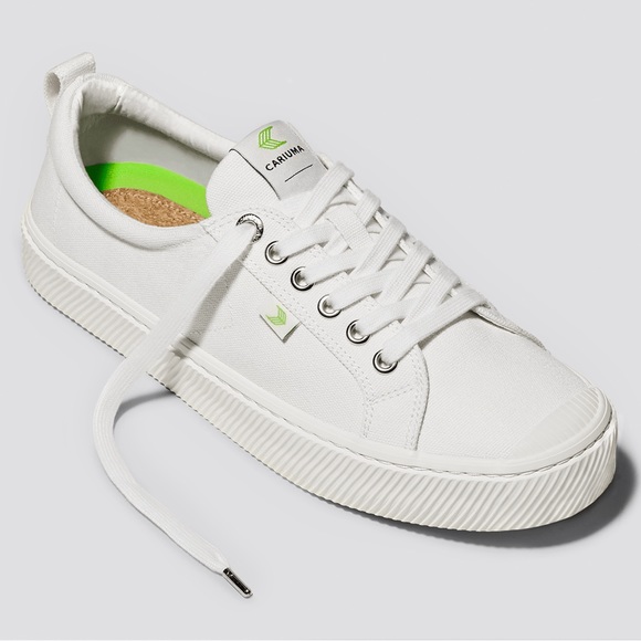 CARIUMA Off-White Canvas OCA LOW Women’s Size US8 - Picture 1 of 10